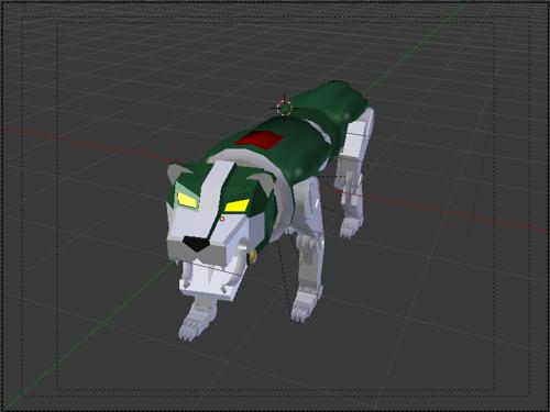 Voltron's Green Lion preview image